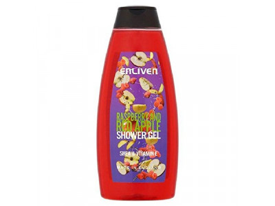 Enliven Raspberry & Red Apple Shower Gel 400 ml