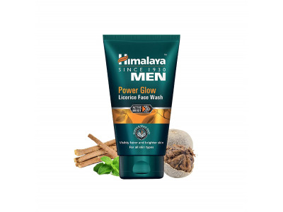 Himalaya Men Power Glow Licorice Face Wash - 100 ml