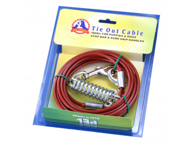 Petstar Tie Out Cable Spr. Double Blister Fb (2815)