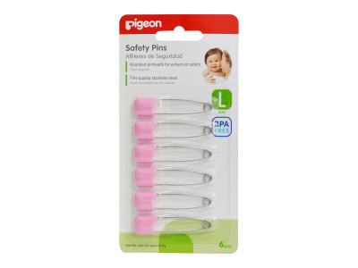 Pigeon 10881 Safety Pin (L) - 6 Pcs 