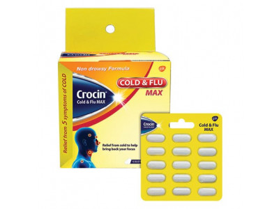 Crocin Cold N Flu (Pack of 15)