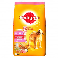 Pedigree Puppy With Chicken And mllk - 3 kg 