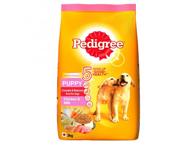 Pedigree Puppy With Chicken And mllk - 3 kg 