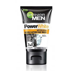 Garnier Men Power White Double Action Face Wash - 100 gm