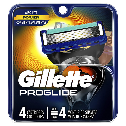 Gillette Fusion Proglide Flexball Shaving Razor Blades (Pack of 4