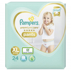 Pampers Premium Care Pants XL Diapers (Pack of 24)