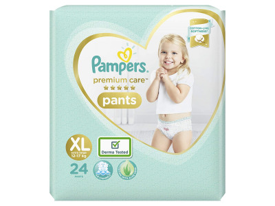 Pampers Premium Care Pants XL Diapers (Pack of 24)
