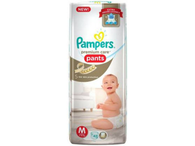 Pampers Premium Care Pants Medium Diapers (Pack of 42)