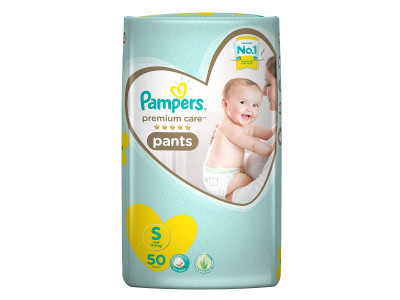 Pampers Premium Care Pants Small Diapers (Pack of 50)