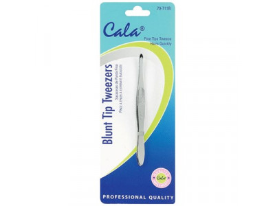 Cala Blunt Tip Tweezers 711b 1 Nos  