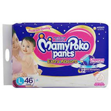 Mamy Poko Pants Diapers Large (Pack of 46)