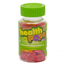 Health Pops Gummies Sours - Vit & Calcium - 75 gm 
