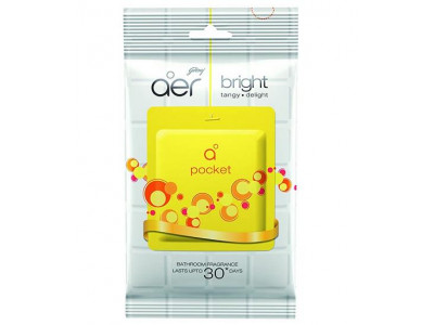 Godrej Aer Pocket Bright Tangy Bathroom Freshner