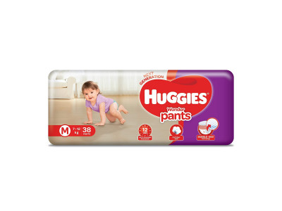 Huggies Wonder Pant Medium (Pack of 38)