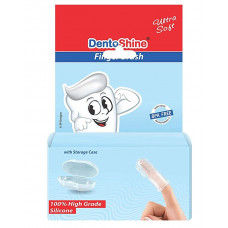 Dentoshine Finger Brush Blue 