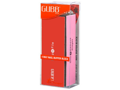 Gubb Block 4 Way Nail Buffer - 1 Pcs 