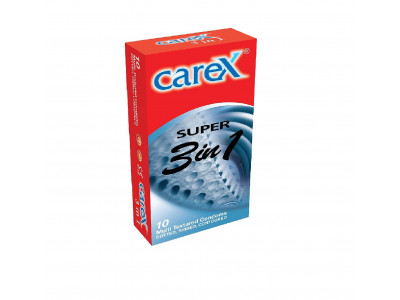 Carex Multi Textured Condoms (Pack of 10)