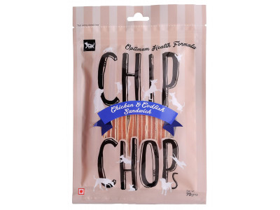 Chip Chops Chicken and Codfish Sandwich 70 gm  