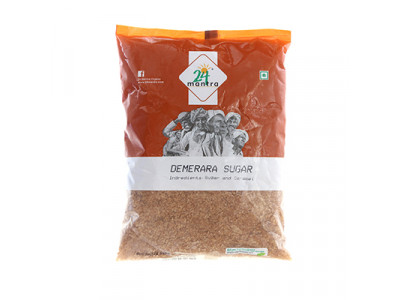 24 Mantra Organic Demmera Sugar - 500 gms