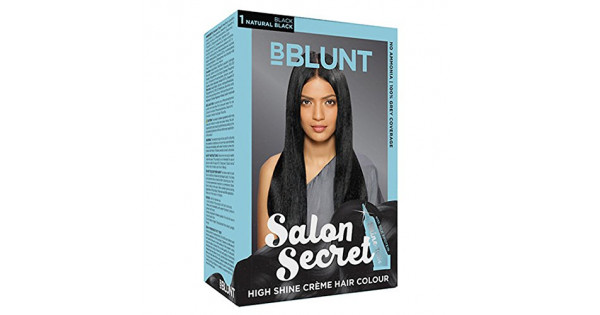 BBLUNT Salon Secret High Shine Creme Hair Colour, Natural Black 1, 100g  with Shine Tonic, 8ml, No Ammonia : Buy BBLUNT Salon Secret High Shine  Creme Hair Colour, Natural Black 1, 100g