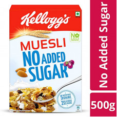 Kelloggs Muesli No Added Sugar - 500 gms 