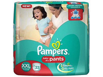 Pampers BabyDry Pants Diaper  M 20 Pieces  All Home Product