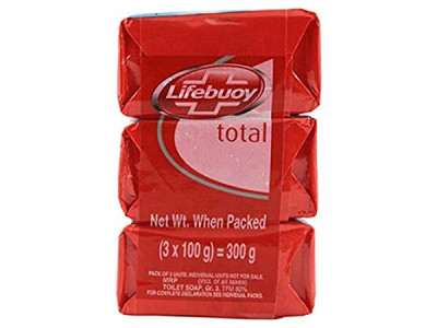 Lifebuoy Total Soap (3x100gm) - 300 gm