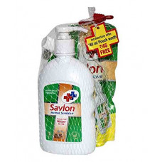 Savlon Herbal Sensitive Hand Wash + Refill- 220 ml
