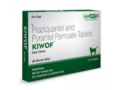 Kiwof Tab For Cats 4 Nos  