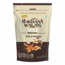 Makhanawalas Salt and Papper Roasted Makhana 80 gm  