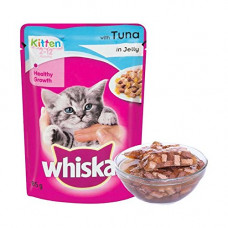 Whiskas Kitten Jelly In Tuna 85 gms  