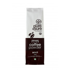 Pure and Sure Organic Coffee Powder Bold 200 gm  