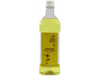 Pure and Sure Organic Sun Flower Oil 1 Ltr  