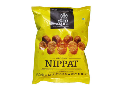 Pure and Sure Organic Nippat 200 gm  