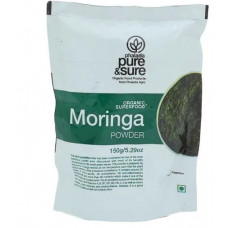 Pure and Sure Organic Moringa Powder 150 gm  