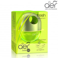 Godrej Aer Twist Fresh Lush Green Car Freshner 1 Nos  