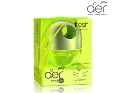 Godrej Aer Twist Fresh Lush Green Car Freshner 1 Nos  