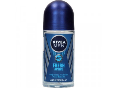 Nivea For Men Fresh Active Roll On 25 ml