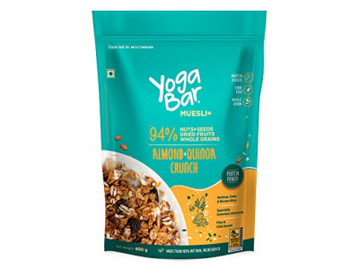 Yoga Bar Almond + Quinoa Crunch 400 gm Muesli