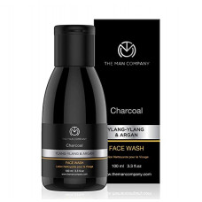 The Man Company Ylang and Argan Charcoal Face Wash 100 ml