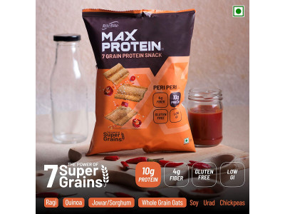 Ritebite Max Protein Snacks Peri Peri 60 gm  
