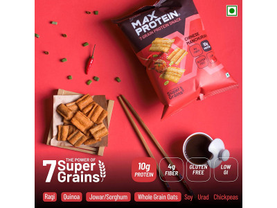 Ritebite Max Protein Snacks Chinese Manchurien 60 gm  