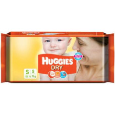 Huggies Dry Small Diaper (Pack of 5)
