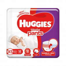 Huggies Wonder Pant Diaper Extra Small (Pack of 12)