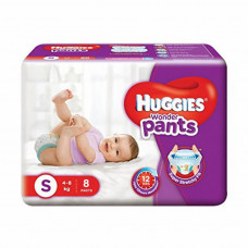 Huggies Wonder Pant Diaper Small (Pack of 8)