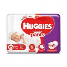 Huggies Wonder Pant Diaper Extra Small (Pack of 24)