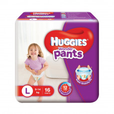 Huggies Wonder Pant Large Diaper (Pack of 16)