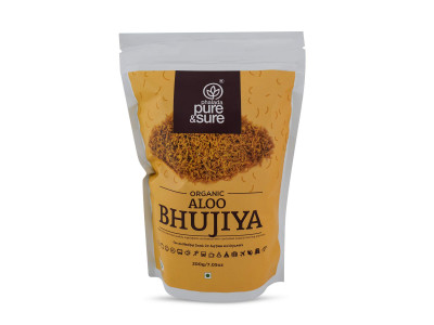 Pure and Sure Organic Aloo Bhujiya 200 gm  