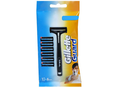 Gillette Guard Razor + 6 Blades