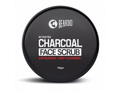 Beardo Activated Charcoal Face Scrub 100 gm  